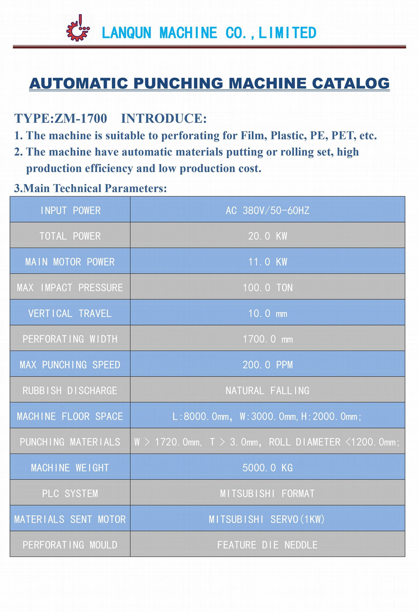 VINYL FILM FOIL PERFORATION MACHINE 2