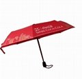 自動開收雨傘 自動開收折疊廣告傘 5