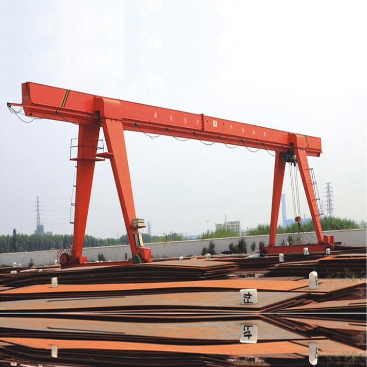 MH type 20t Span 10 Height 6m  single beam hoist gantry crane  5