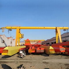 MH type 20t Span 10 Height 6m  single beam hoist gantry crane 