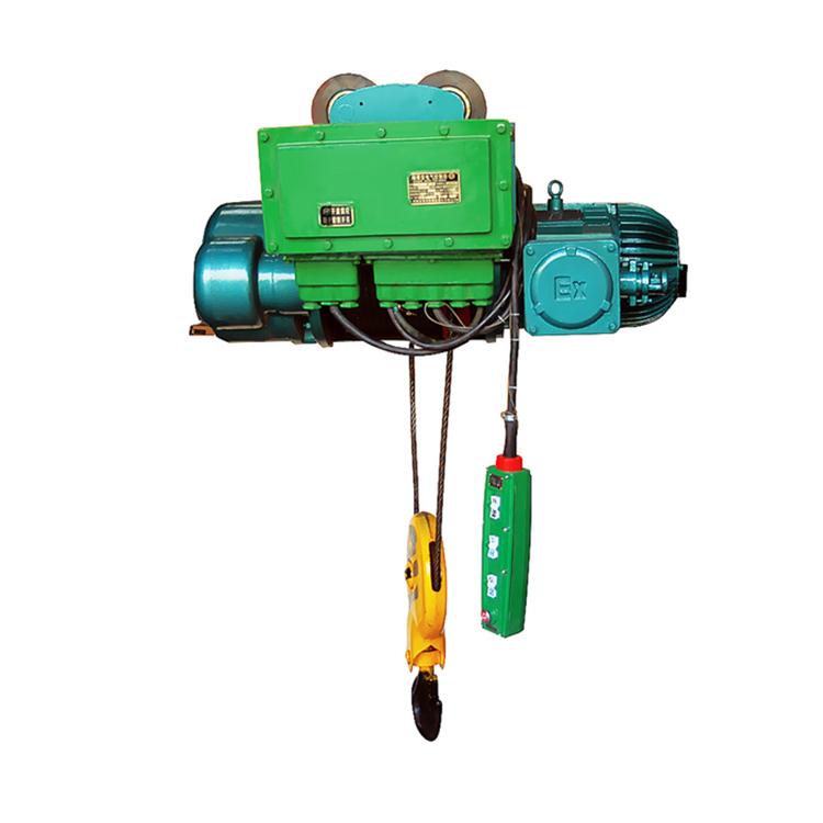 1t 2t Customized  electric wire rope hoist with motorized trolley  for Sale 2