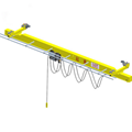 Single Girder Overhead Crane Light Weight Remote Control European Style 3