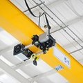 Single Girder Overhead Crane Light Weight Remote Control European Style 4