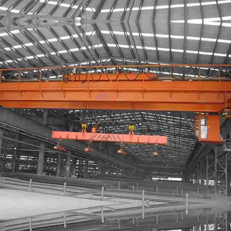 QC Model Electromagnetic double beam bridge crane 4