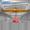 5/5 Ton Electric Double Girder Overhead Crane with Hook and Grab  1