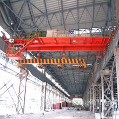 5T QL Span 16m Height 8m Double Girder Overhead Crane A5 A7 Work Duty