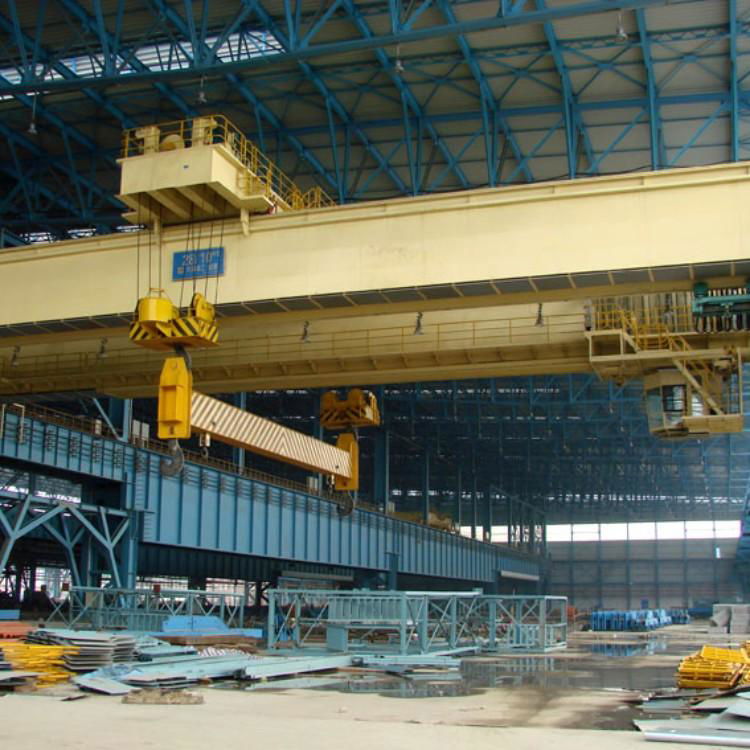 5T QL Span 16m Height 8m Double Girder Overhead Crane A5 A7 Work Duty 2