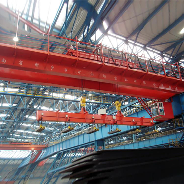 5T QL Span 16m Height 8m Double Girder Overhead Crane A5 A7 Work Duty 3