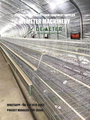 Poultry Farming (Layer chicken Farming with Cage and nipple drinking system )