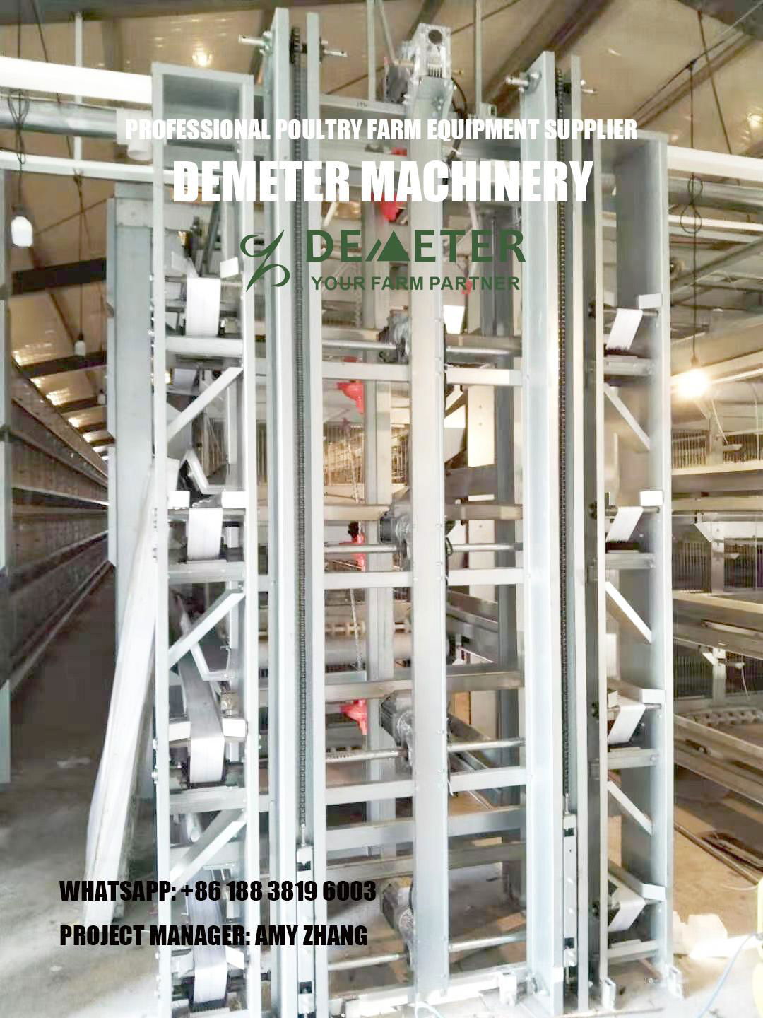 Battery Cage System Manufacturers & Supplier Layer Chicken Cage 4