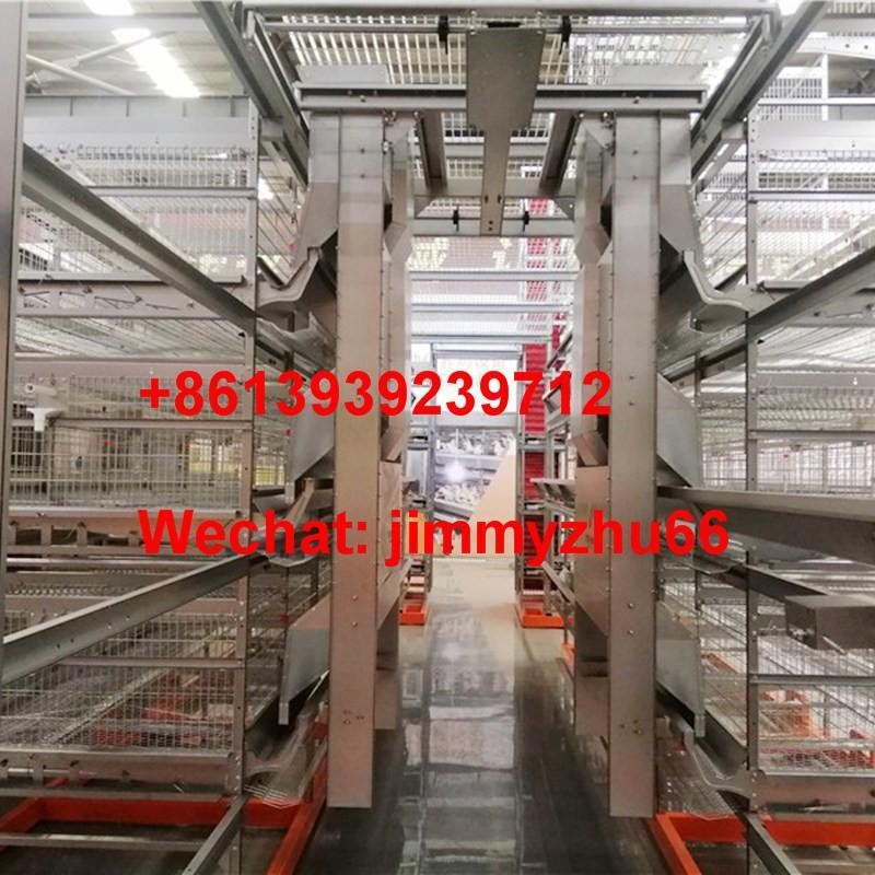 Layer Chicken Cage Factory H Type Full Automatic Battery Chicken Cage 4