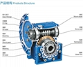 NMRV reducer 110 series worm gear box reducer