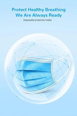 Disposable masks, non-sterile, OEM support