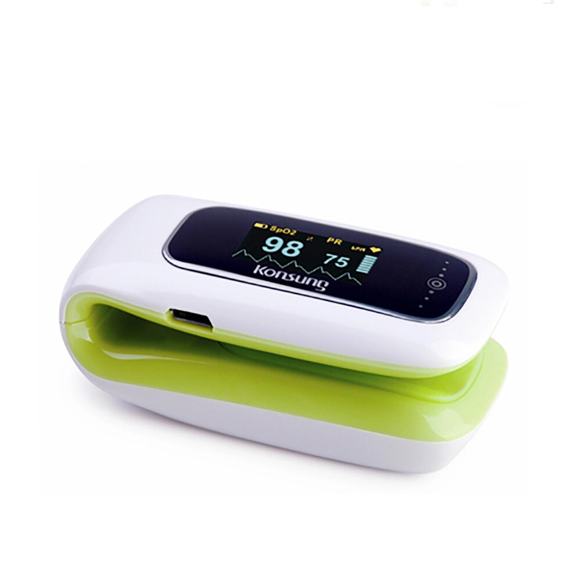 CE&FDA Medical SpO2 Fingertip Pulse Oximeter with LCD for Household Health Test