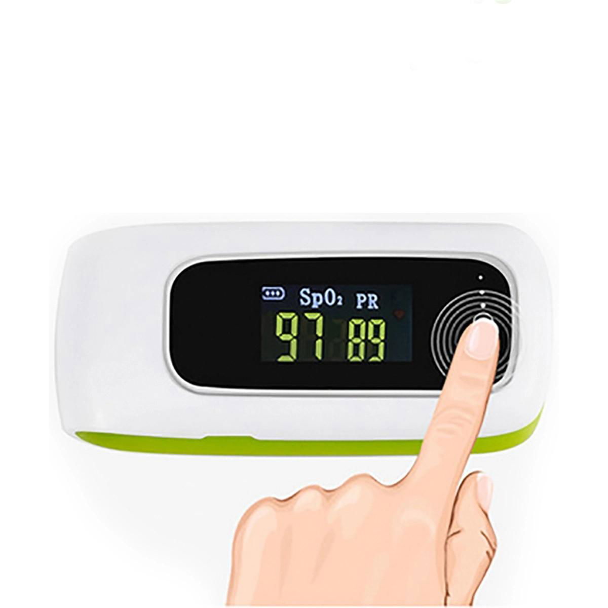 CE&FDA Medical SpO2 Fingertip Pulse Oximeter with LCD for Household Health Test 2