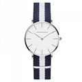 Simple Casual PU Leather Wristwatch Quartz Watches For Women 3