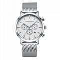 Men's Quartz Watches Waterproof Chronograph Business Waterproof Wrist Watch 3