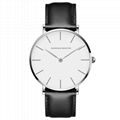 Wholesale Waterproof Quartz Watch With Leather for Men Women