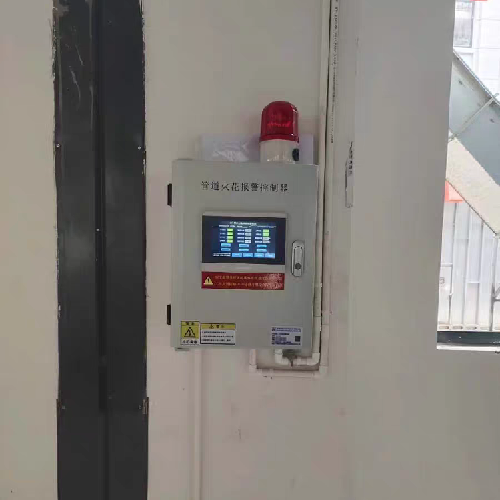 木材加工厂砂光机除尘管道防明火 火花探测报警器 2