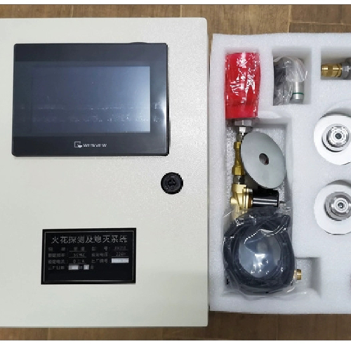家具厂粉尘管道火花探测器 火花检测报警器装置 5