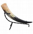 Drinking Horn with Iron Stand 1