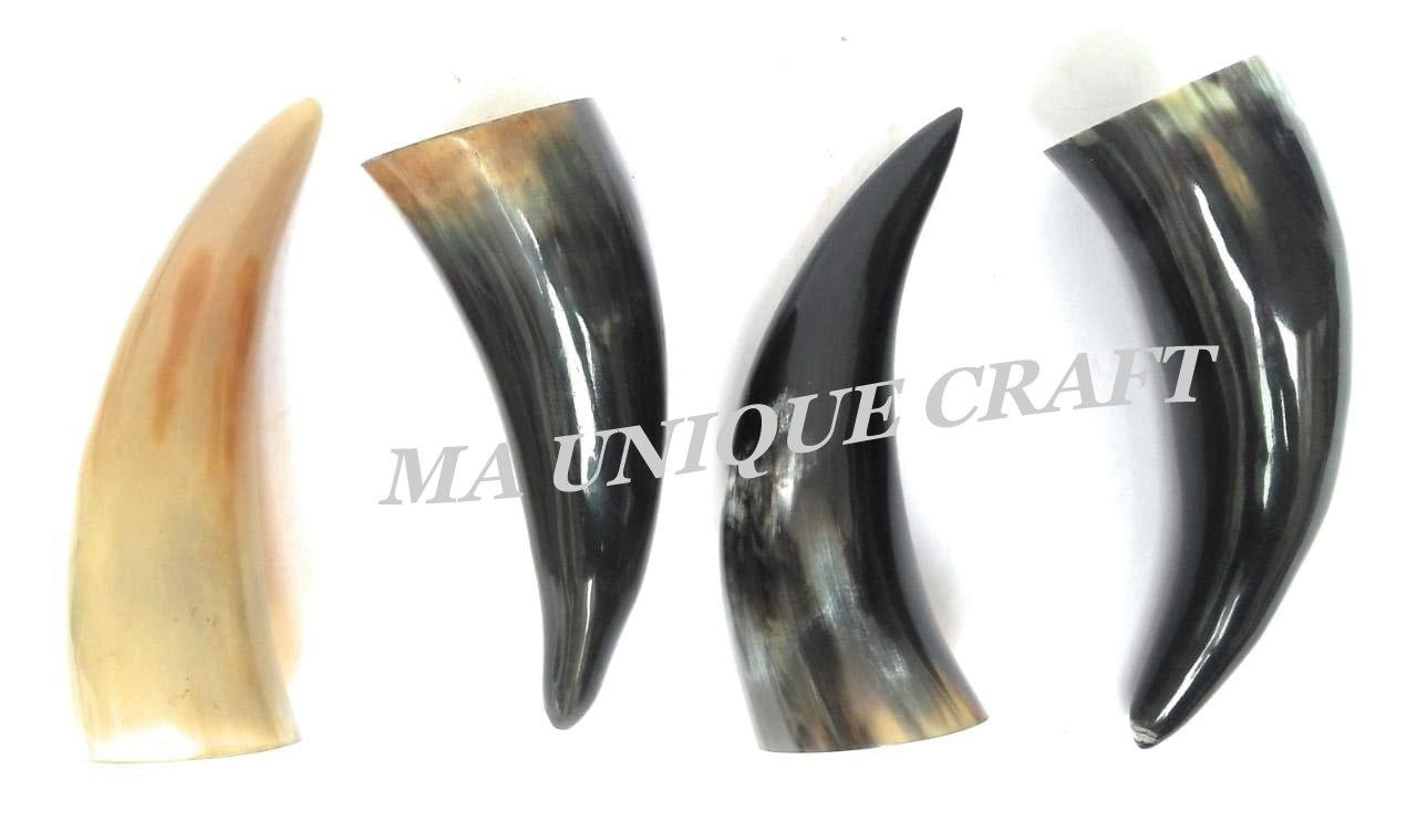 Drinking Horn Beer Mugs with Stand - 40 to 60 ml Capacity 3