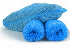 Non Woven Shoe Cover      disposable blue shoe     