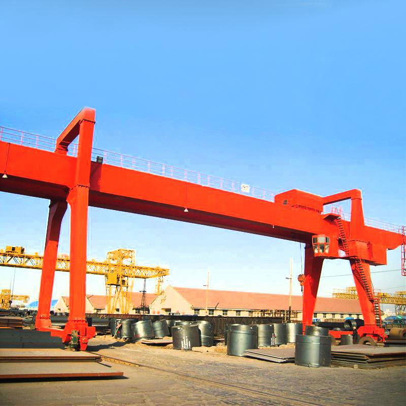 Rail Type Double Girder Gantry Crane 3