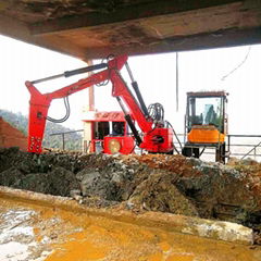 礦山採石場用固定式液壓機械臂