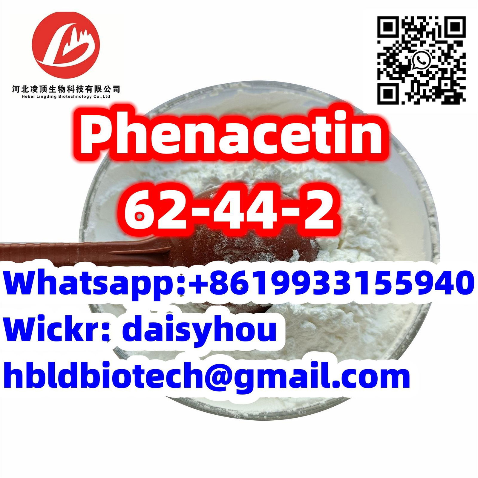 Phenacetin powder cas 62-44-2 Best price in stock