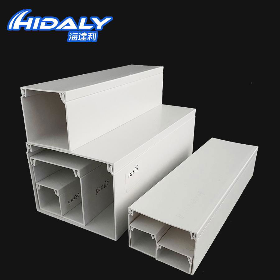 PVC trunking/cable duct/gutter/canaleta