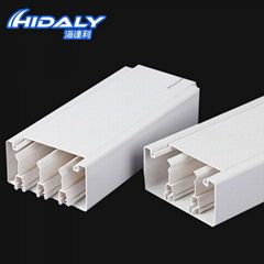 China supplier hot sale 100x50mm Compartment Trunking for Chile Market Canaleta