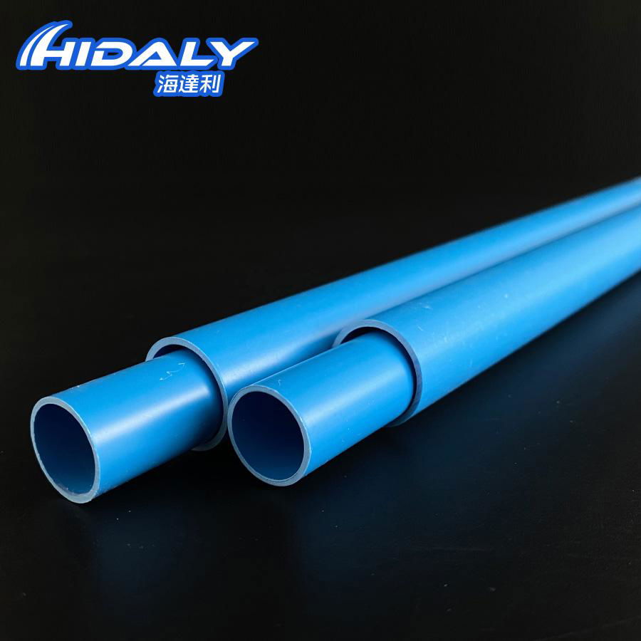 PVC Electrical Conduit 20mm Fireproof Anti-uv Wire Cover Wiring Tube Plastic Ele 4