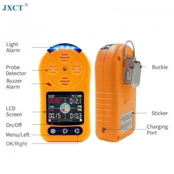 [JXCT] Portable 4 in 1 Gas Detector CO LEL O2 H2S Gas Analyzer