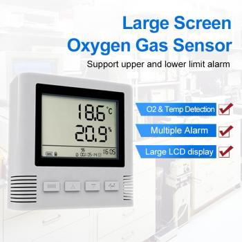 [JXCT] LCD Screen Type O2 Oxygen Gas Detector Sensor with Alarm 3