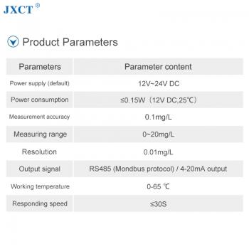 [JXCT] Water Quality Detector DO Probe Dissolved Oxygen Sensor Controller 3