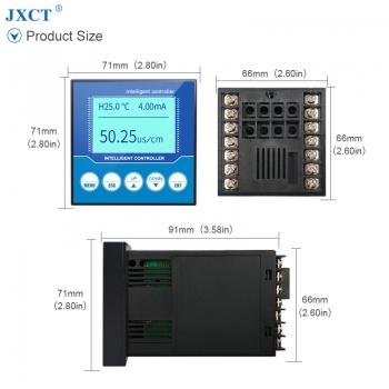 [JXCT] Water Electrical Conductivity Salinity Probe Sensor Water Quality EC Cont 3