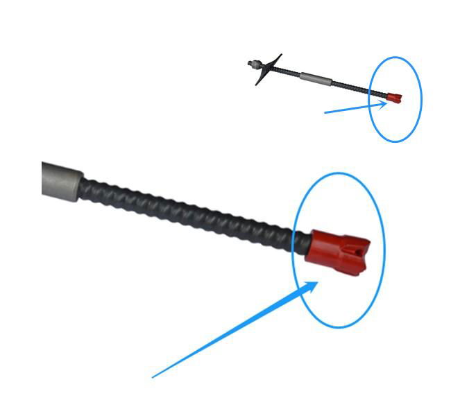 Hollow Grouting Drill Bit Tunnel Track Rail Road Rock Bolt 2