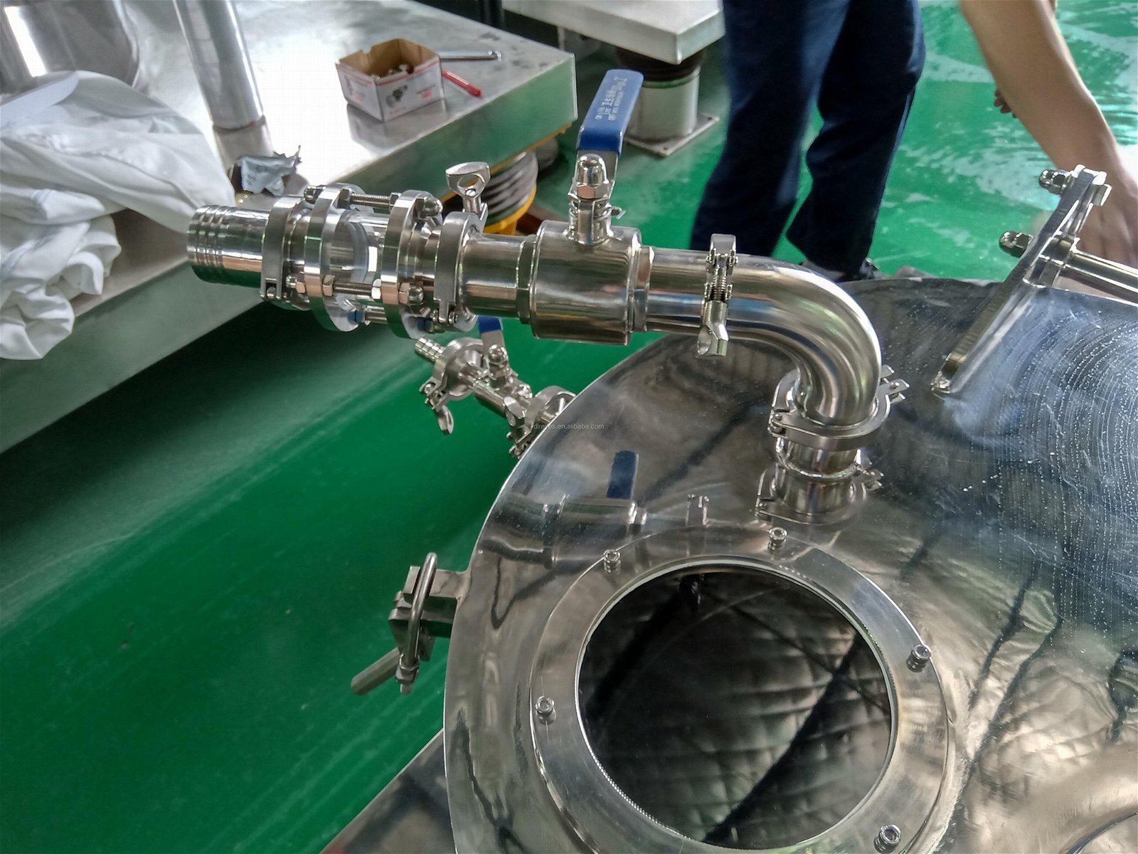 China manual sugar cane centrifuge machine for solid liquid separation 5