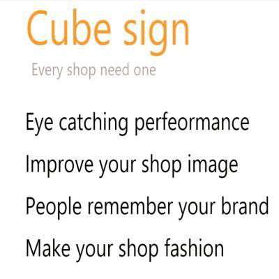 Sostron Cube Sign Creative LED Display 2