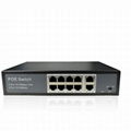 PSE1008E 10-port 100m 8-port Poe switch standard ieee802.3at/af