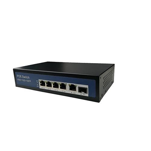 PSE6504GF 6-port Gigabit 4-port Poe switch standard ieee802.3at/af 4