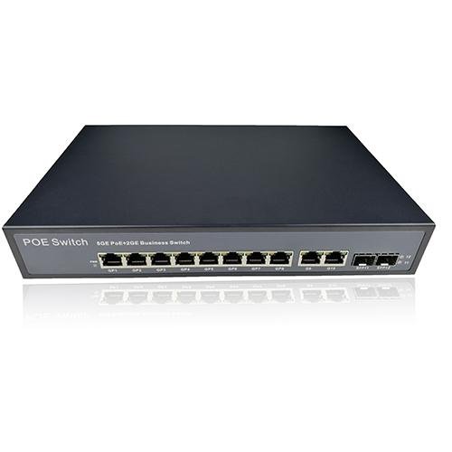 PSE8022G 12-port Gigabit 8-port Poe switch standard ieee802.3at/af 2