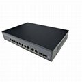 PSE8022G 12-port Gigabit 8-port Poe switch standard ieee802.3at/af 4
