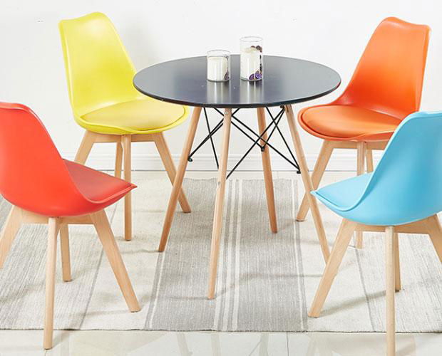 Grey Plastic Dining Chairs