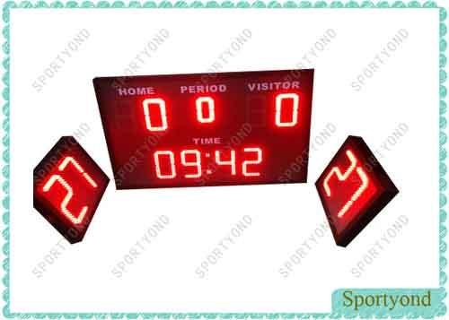 water polo scoreboard and timer