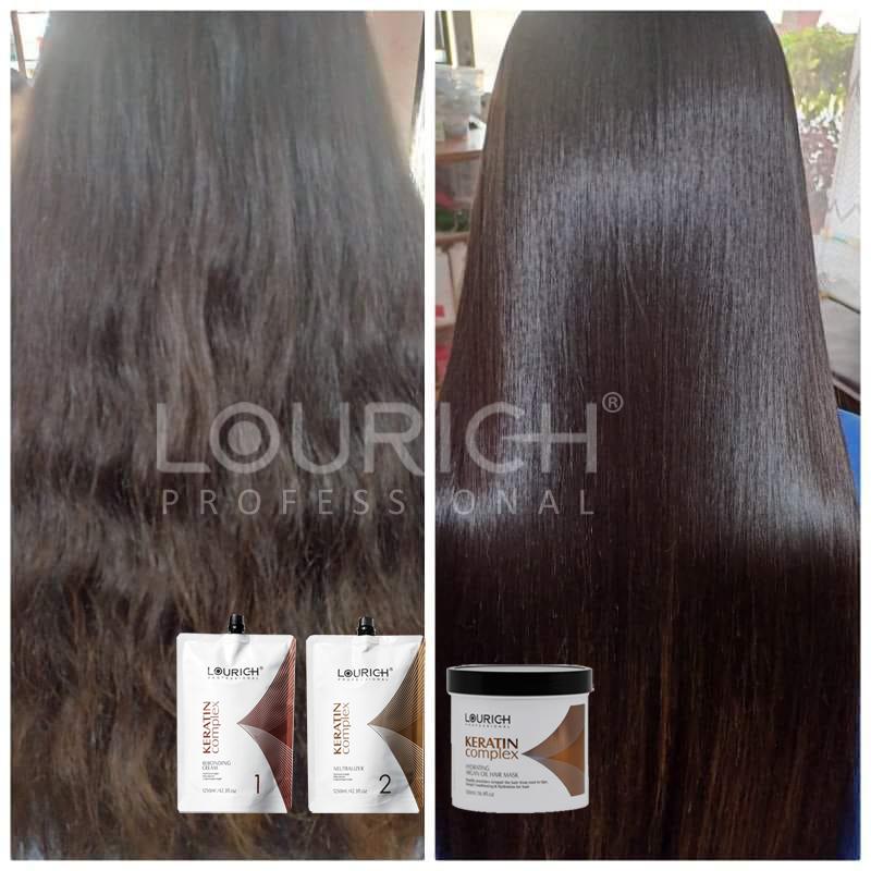 LOURICH hair rebonding cream white 4