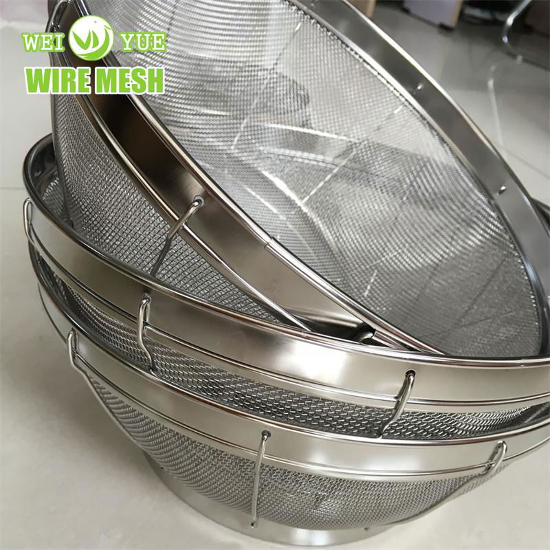 Stainless Steel Medical Disinfection Square Woven Metal Wire Mesh Basket in Cyli 3