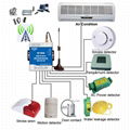 Remotely monitor water levels remote operated shut off valve SMS Controller