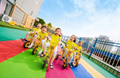 幼儿園室外拼裝地板 防滑防潮懸浮地板 2